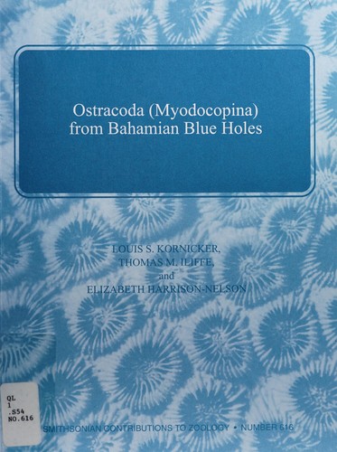 Cover for Ostracoda (Myodocopa) from Bahamian blue holes
