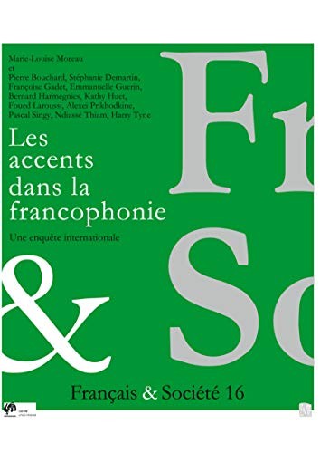 Cover for Les accents dans la francophonie