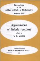 Cover for Approximation of periodic functions.