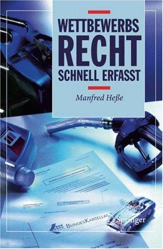 Cover for Wettbewerbsrecht - Schnell erfasst (Recht - schnell erfasst)