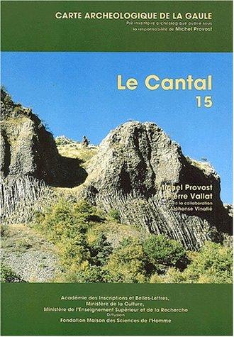 Cover for Le Cantal (Carte archeologique de la Gaule)