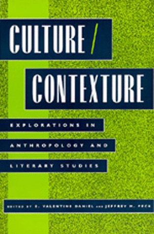 Cover for Culture/Contexture