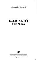 Cover for Kako izbjeći cenzora