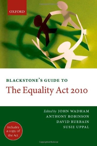 Cover for Blackstone's Guide to the Equality Act 2010