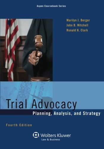 Cover for Trial Advocacy