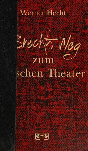 Cover for Brechts Weg zum epischen Theater