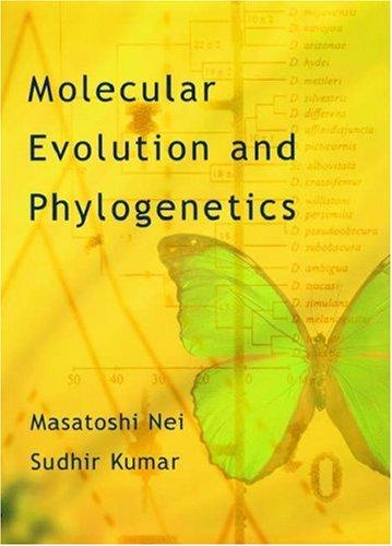 Cover for Molecular Evolution and Phylogenetics