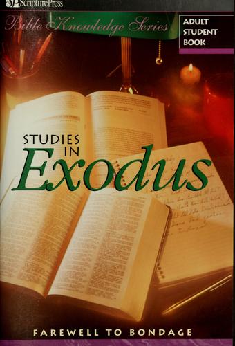 Cover for Studies in Exodus