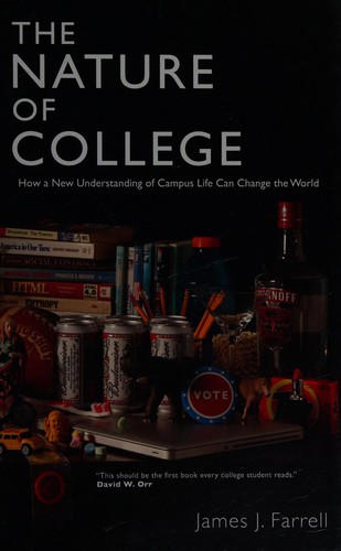Cover for The nature of college