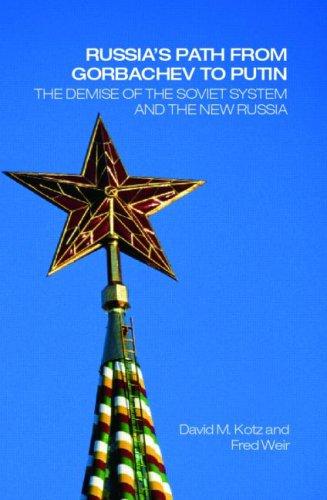 Cover for Russia's Path From Gorbachev to Putin