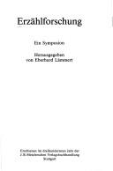 Cover for Erzählforschung