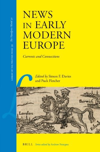 Cover for News in early modern Europe
