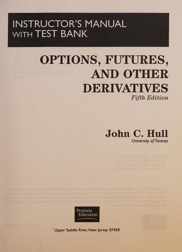 Cover for Options Futures Other Deriv Im+tb Sup