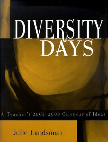 Cover for Diversity Days