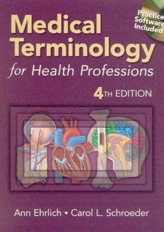 Cover for Medical Terminology for Health Professions (Book with CD-ROM, Online WebTutor, and Audio)