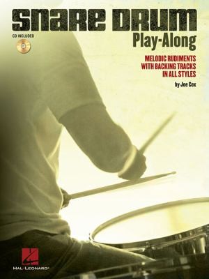 Cover for Snare Drum Playalong Melodic Rudiments With Backing Tracks In All Styles