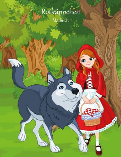 Cover for Rotkäppchen-Malbuch 1