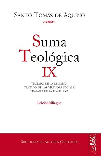 Cover for Suma teológica. IX