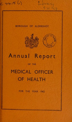 Cover for [Report 1962]