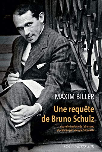 Cover for Une requête de bruno schulz