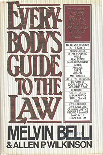 Cover for Everybody's Guide to Law