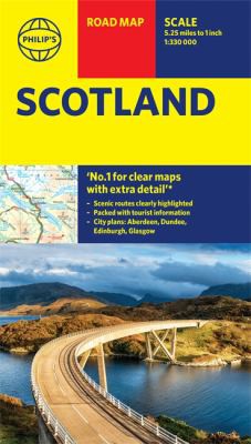 Cover for Philip's Scotland Road Map