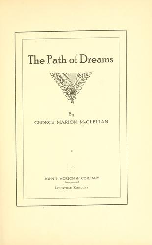 Cover for The path of dreams