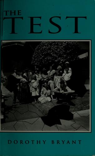 Cover for The test