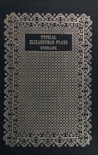 Cover for Typical Elizabethan plays