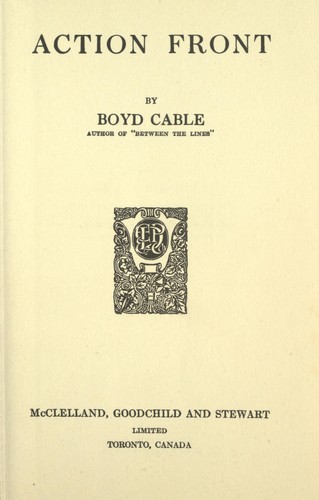 Cover for Action front