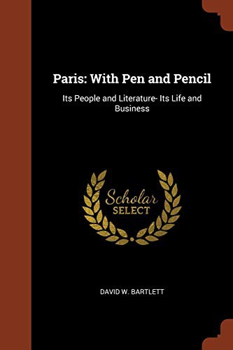 Cover for Paris : With Pen and Pencil