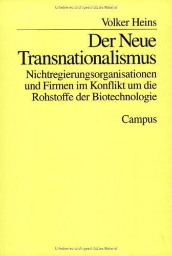Cover for Der Neue Transnationalismus.