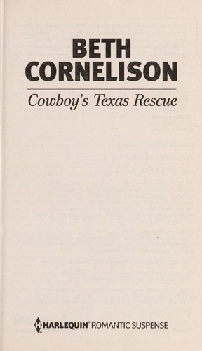 Cover for Cowboy's Texas rescue
