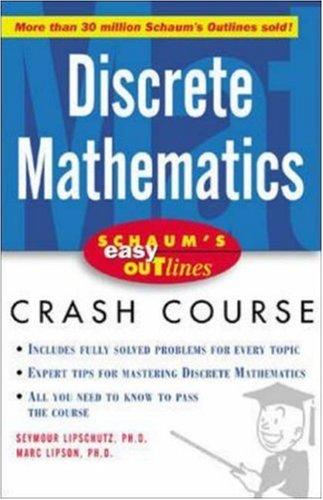 Cover for Schaum's Easy Outline of Discrete Mathematics