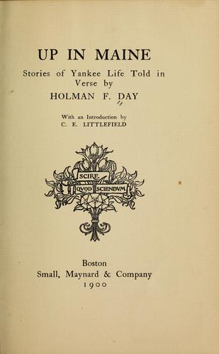 Cover for Up in Maine