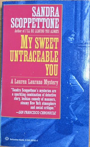 Cover for My sweet untraceable you