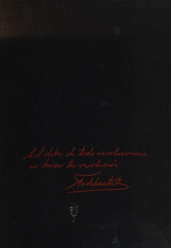 Cover for Castro's Cuba, Cuba's Fidel