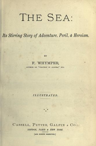Cover for The sea