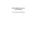 Cover for Developmental local government