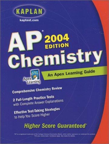 Cover for AP Chemistry, 2004 Edition: An Apex Learning Guide