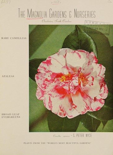 Cover for Rare camellias, azaleas, broad leaf evergreens