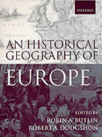 Cover for An historical geography of Europe