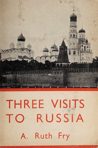 Cover for Three visits to Russia, 1922-25