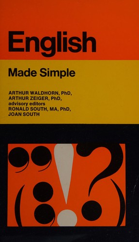 Cover for English made simple