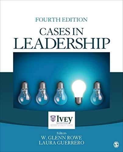 Cover for Cases in Leadership