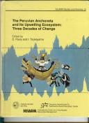 Cover for The Peruvian anchoveta and its upwelling ecosystem