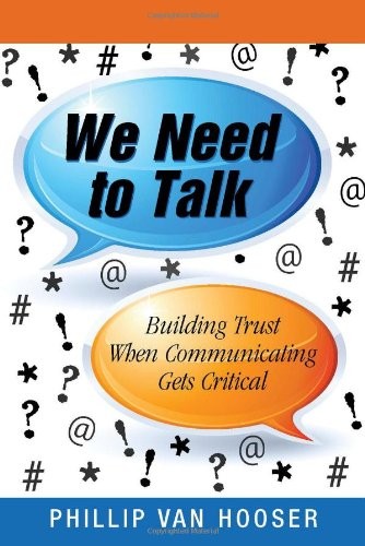 Cover for We Need to Talk