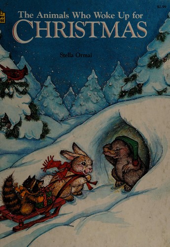 Cover for The animals who woke up for Christmas