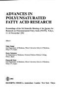 Cover for Advances in polyunsaturated fatty acid research