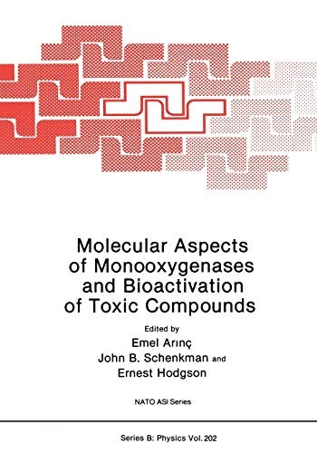 Cover for Molecular Aspects of Monooxygenases and Bioactivation of Toxic Compounds